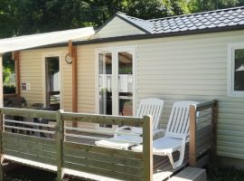 Mobil-home Gavarnie terrasse semi-couverte